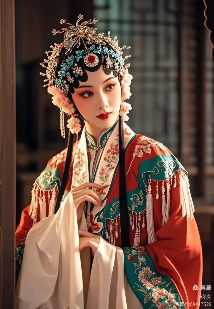 国潮京剧戏曲花旦,美人壁纸